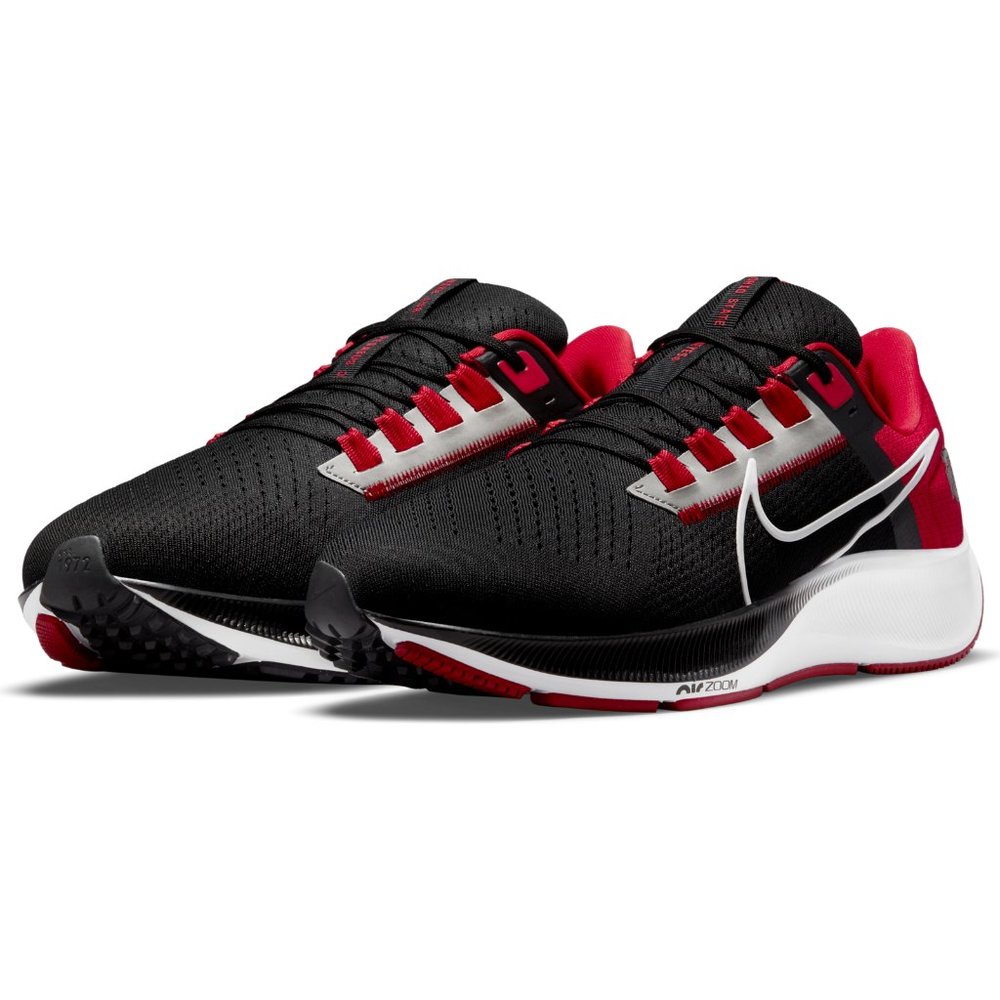 Nike Air Zoom Pegasus 38 OSU Ohio State Buckeyes Shoes Men DJ0837-001 NEW